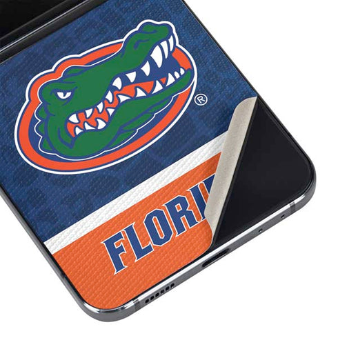 University of Florida Gators Logo Galaxy Z Flip5 5G Skin